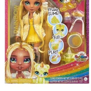 Rainbow High Glitter Yellow Doll Accessories Not Included